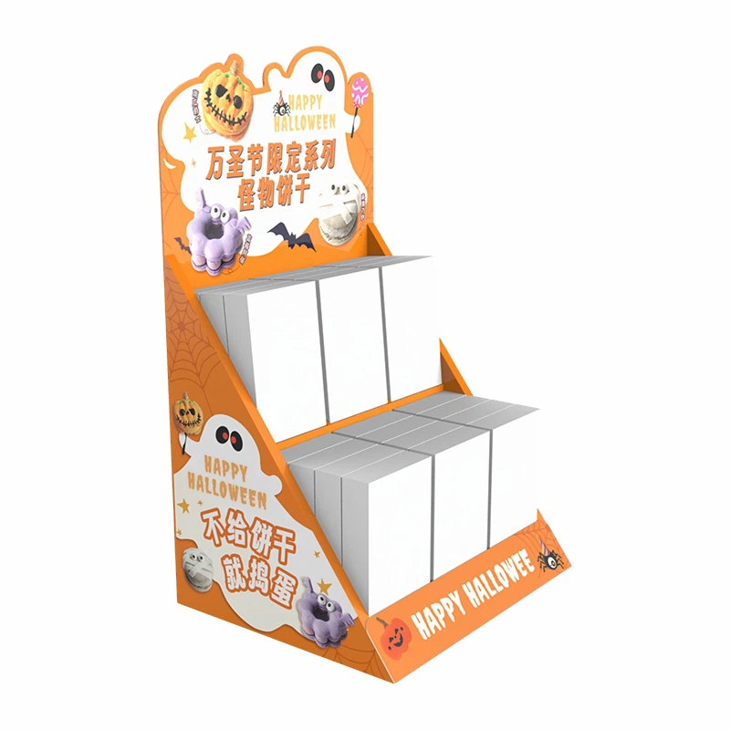 Картонный дисплей для пола