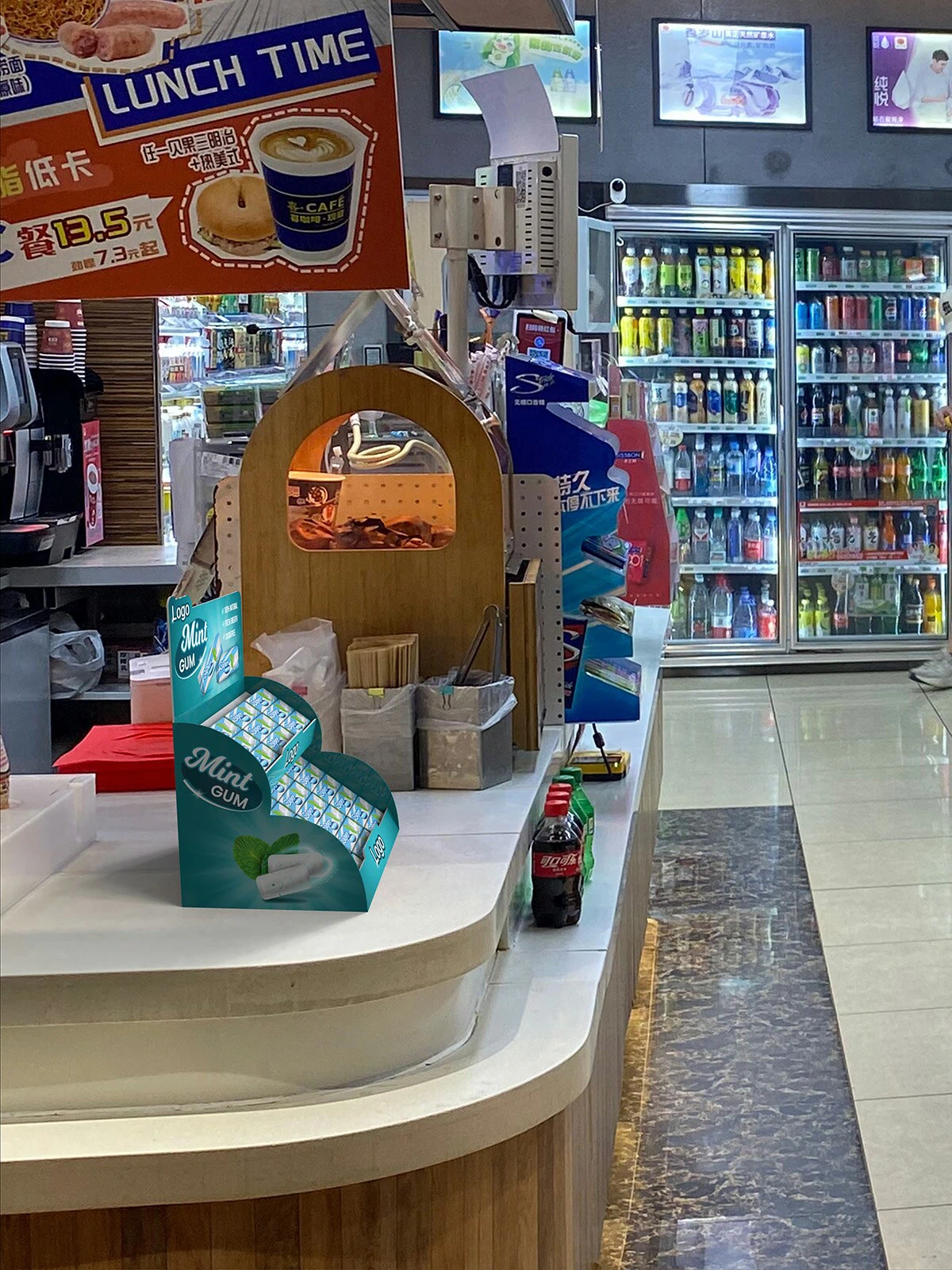 Corrugated Counter Display